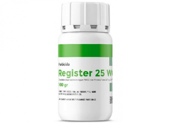 Register 25WG-flazasulfuron-herbicida